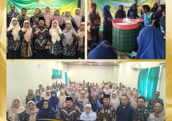 Pelatihan teknik Bioflok di Unesa