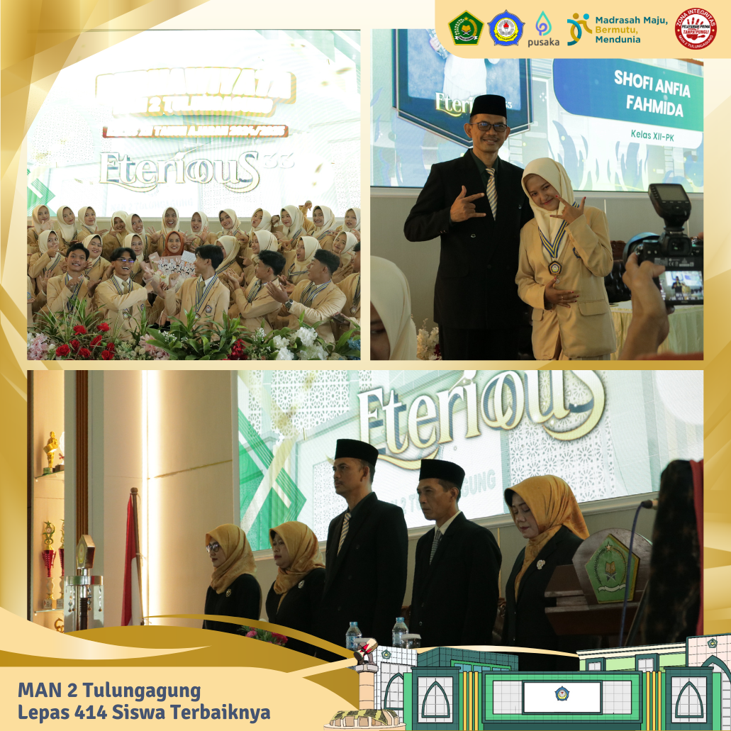 Pelepasan siswa kelas XII